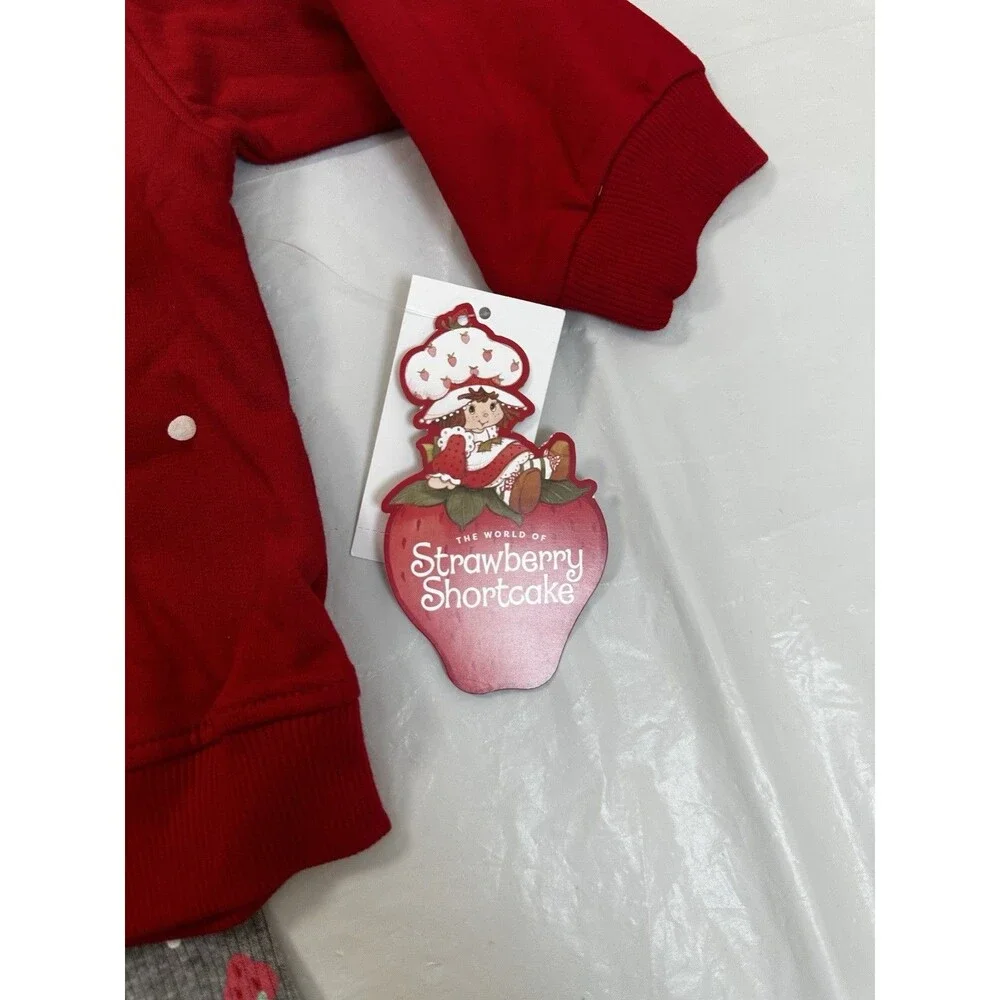 Girls Strawberry Shortcake Christmas Sweatshirt Legging Size 2T